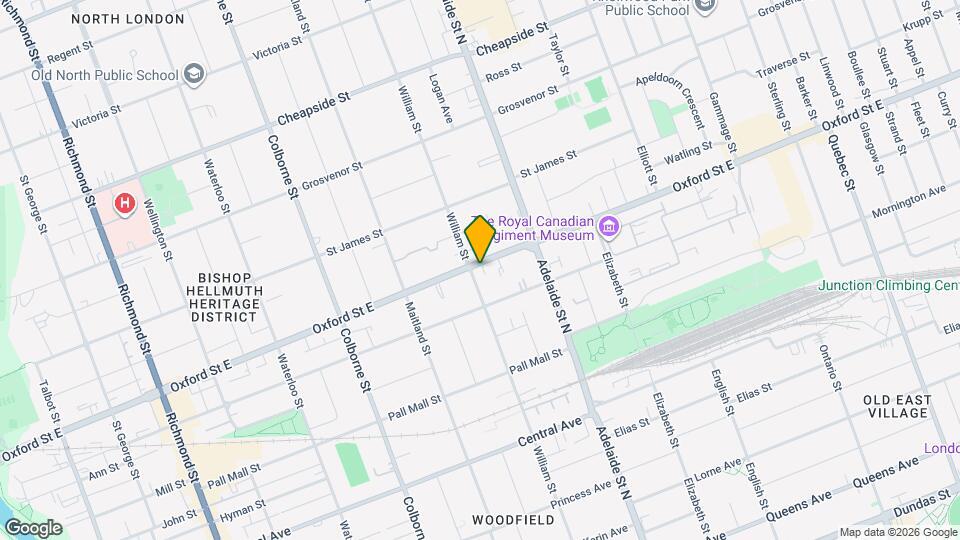 758 William St Map and Location Details