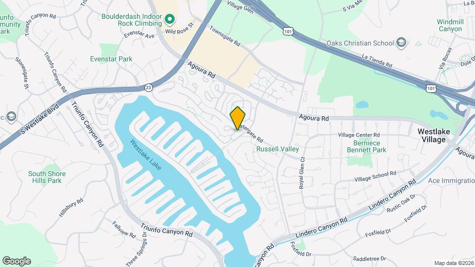 2846 Lakeridge Ln Map and Location Details