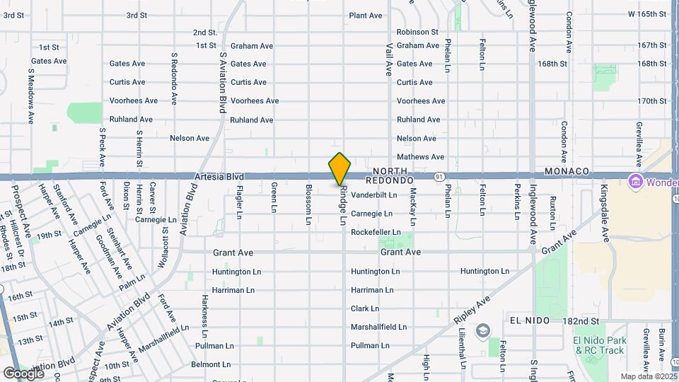 2121 Vanderbilt Ln, Unit #3 Map and Location Details