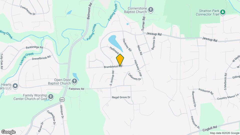 6401 Brambleton Rd Map and Location Details