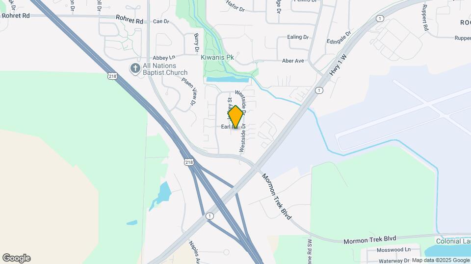 1805 Earl Rd Map and Location Details