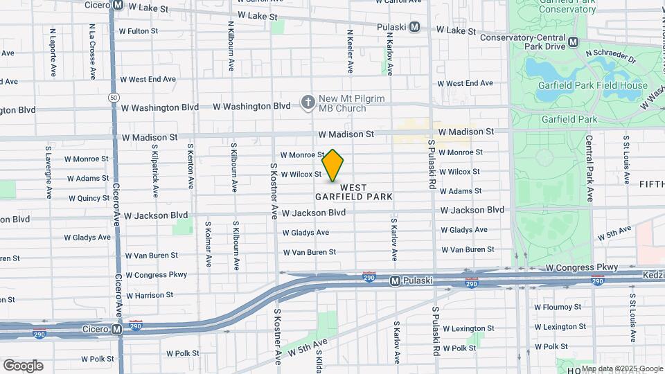 4230 W Adams St Map and Location Details