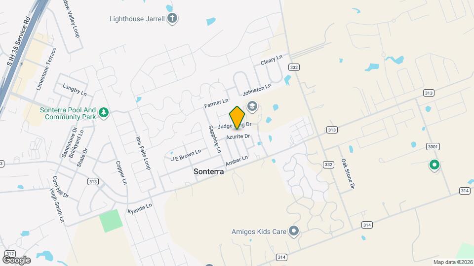 412 Azurite Dr Map and Location Details