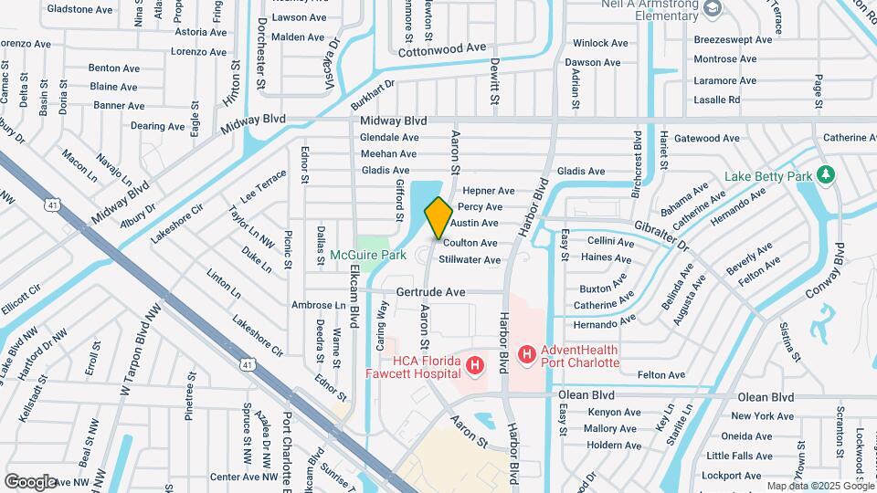 2270 Aaron St Map and Location Details