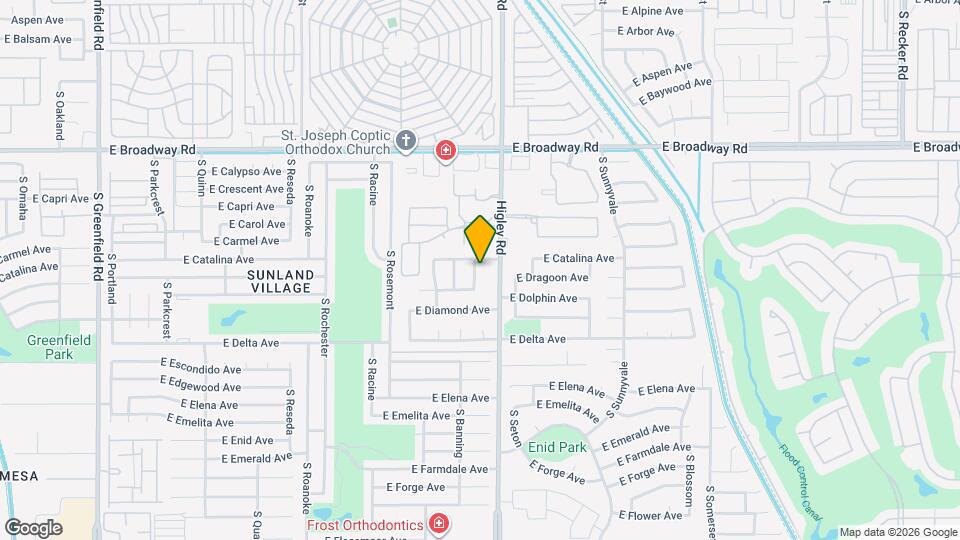 633 S Balboa Map and Location Details