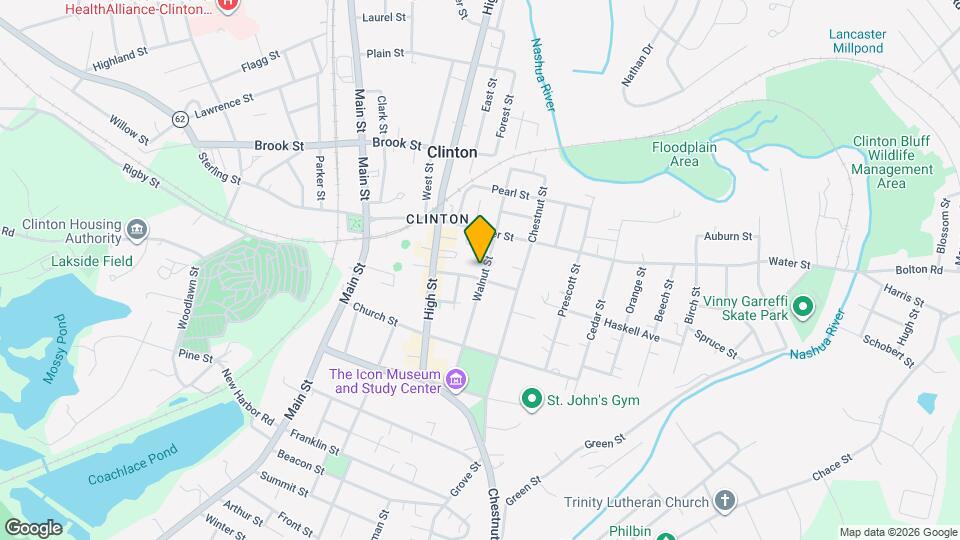 124 Walnut St Map and Location Details