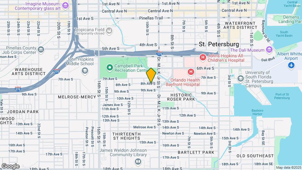 940 8th Ave S Map and Location Details