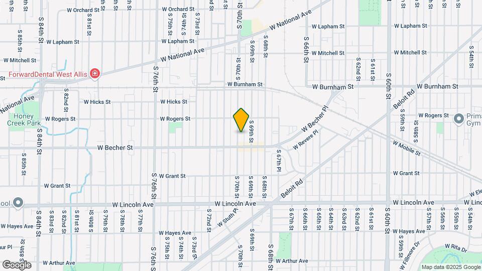 2048 S 70th St, Unit 2048 Map and Location Details