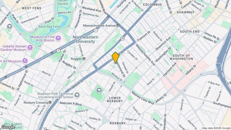 14 Warwick St Map and Location Details