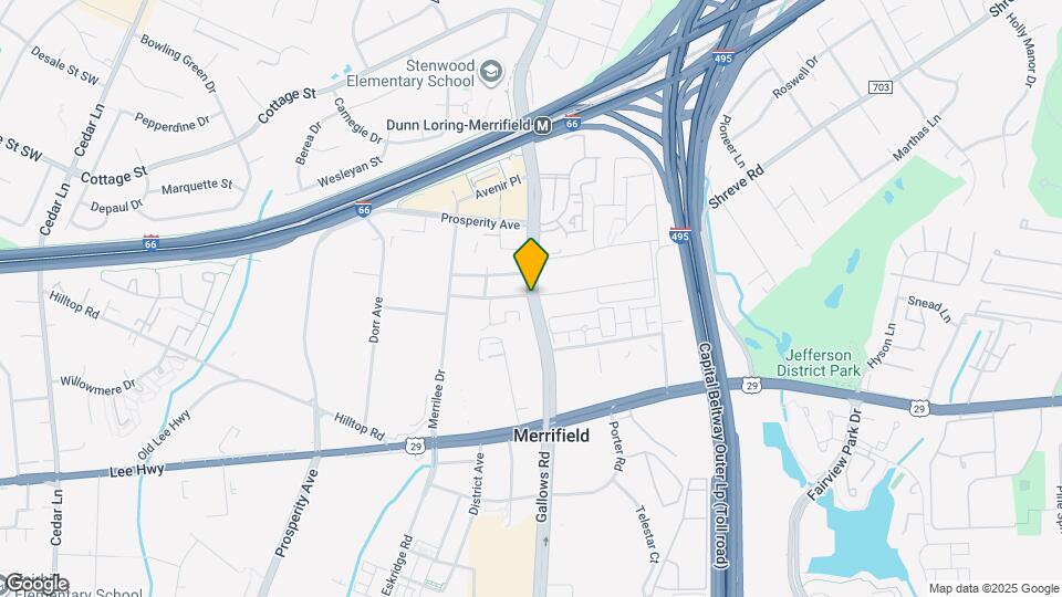 Halstead Square Dunn Loring Metro Apartments and Nearby Vienna