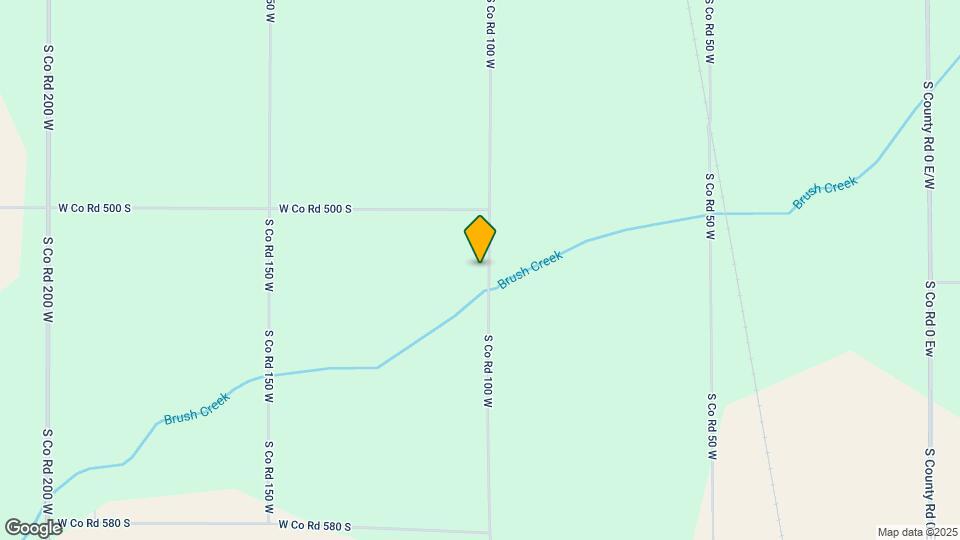 5172 S Co Rd 100 W Map and Location Details