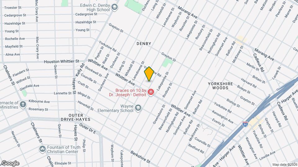 10947 Rossiter St Map and Location Details