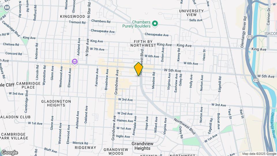 1429-1435 Northwest Blvd Map and Location Details