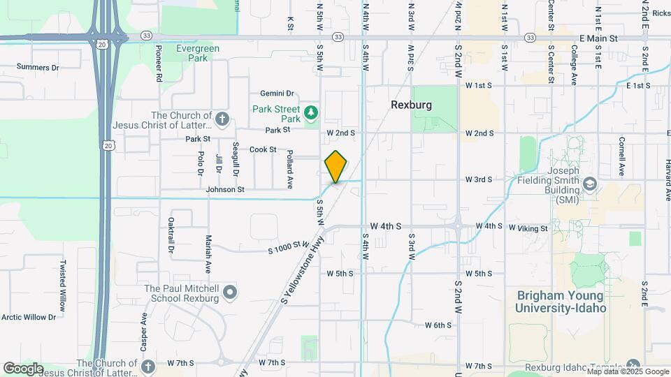309 S 5th W Map and Location Details
