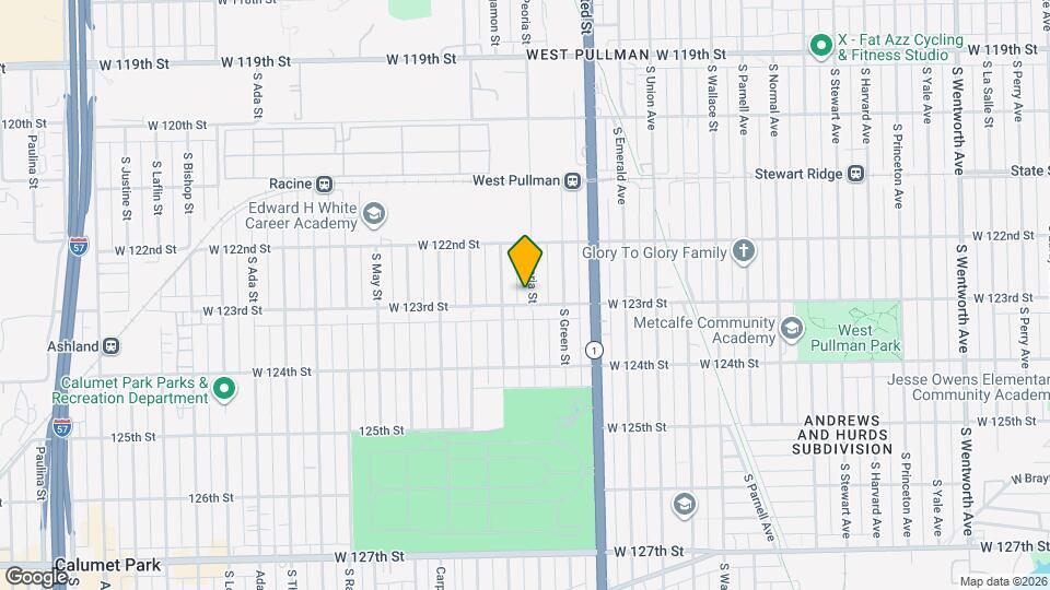 12252 S Peoria St Map and Location Details