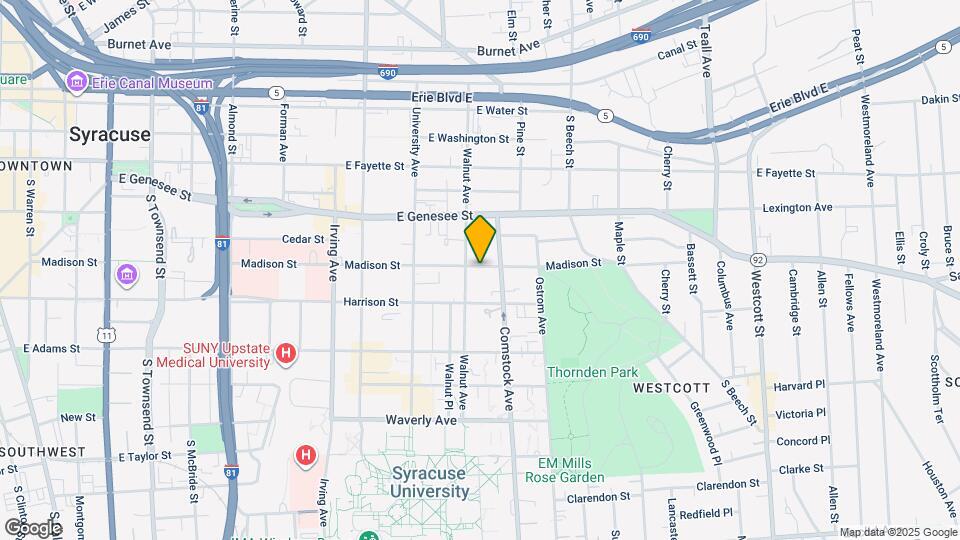 1020 Madison St Map and Location Details
