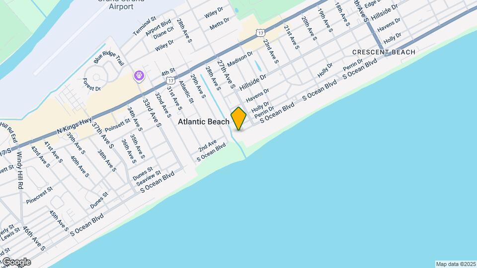 2801 S Ocean Blvd Map and Location Details