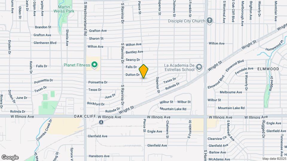 2747 Poinsettia Dr Map and Location Details