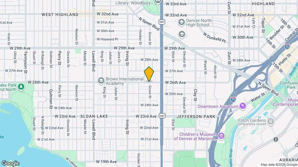 2557 Grove St Mapa y Detalles de la Ubicación