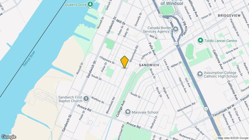 675 Chippawa St Mapa y Detalles de la Ubicación