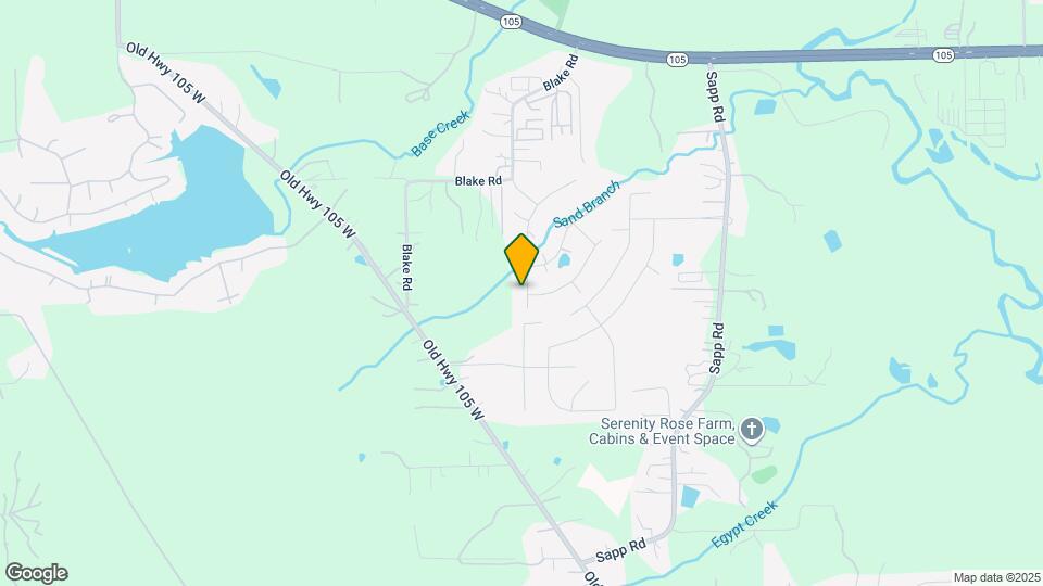 1516 W Creek Dr Map and Location Details