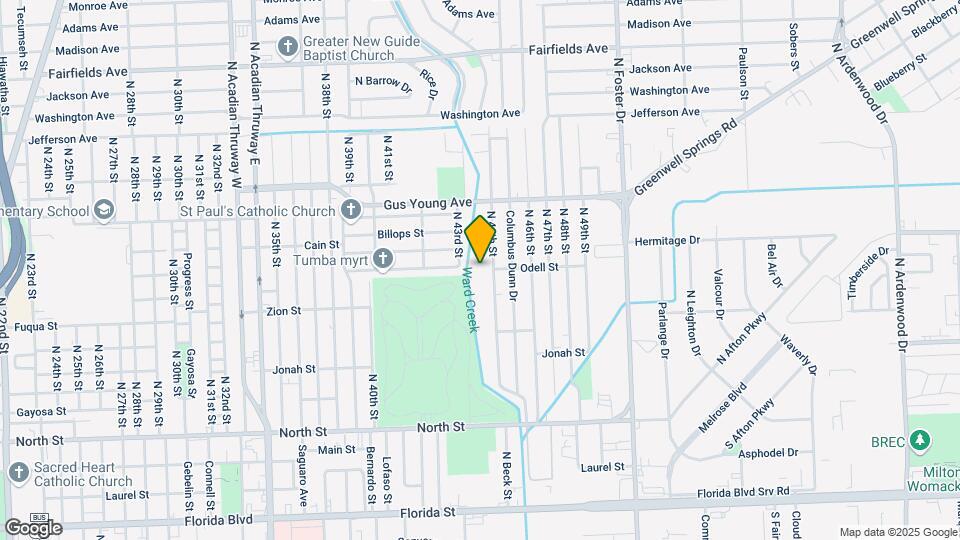 1203 N 44th St Mapa y Detalles de la Ubicación