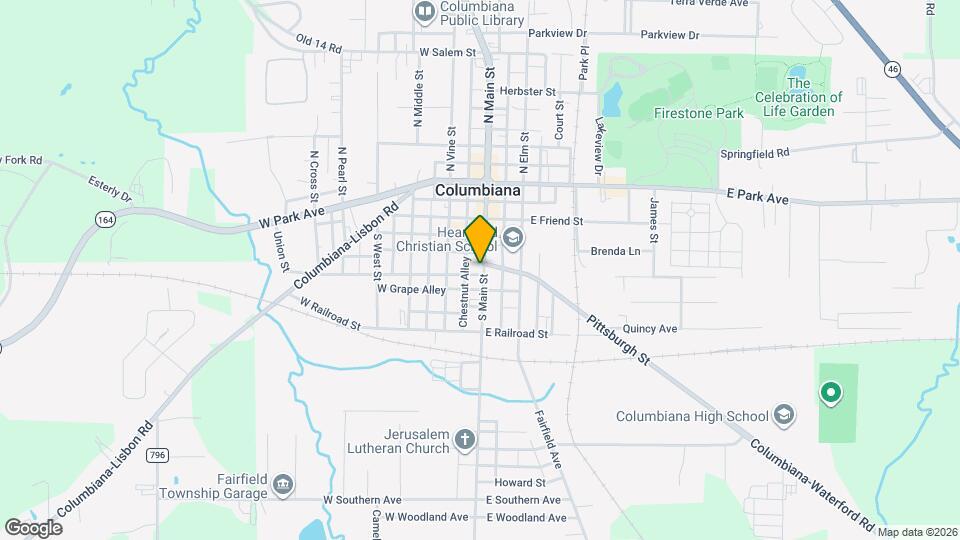 153 S Main St Map and Location Details