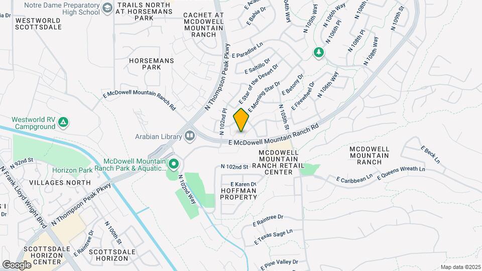 10278 E Tierra Buena Ln Mapa y Detalles de la Ubicación