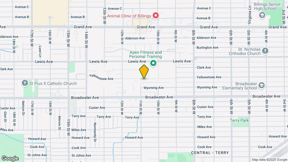 1026 Yellowstone Ave Map and Location Details