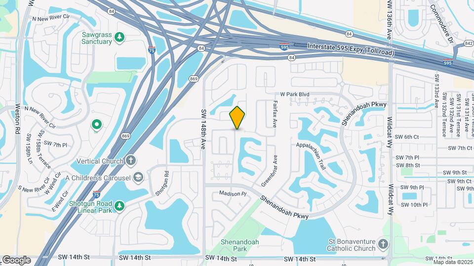 640 Rock Hill Ave Map and Location Details