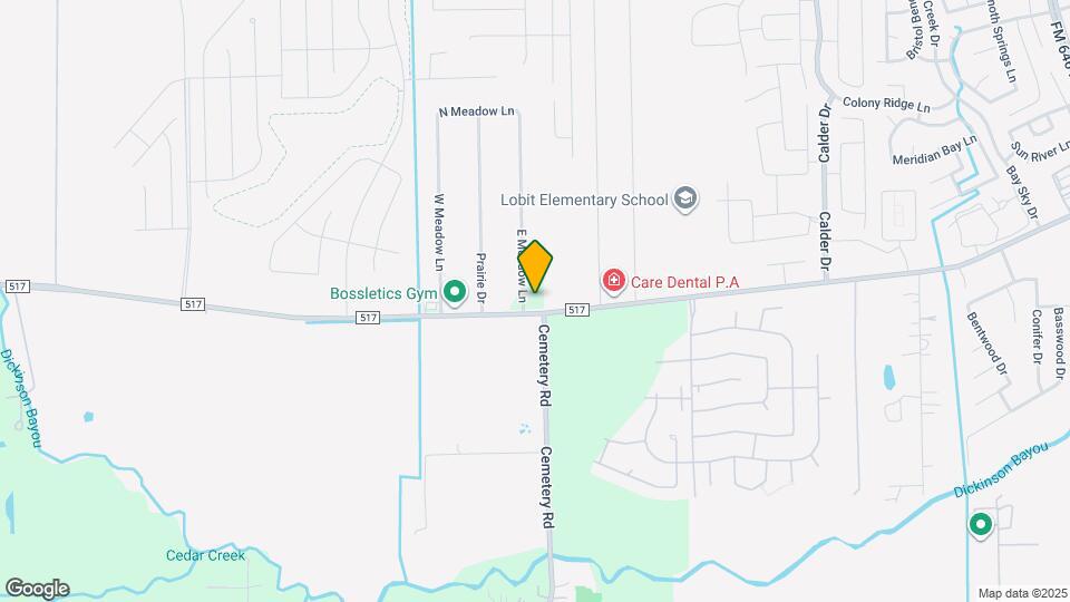 3633 E Meadow Ln Mapa y Detalles de la Ubicación