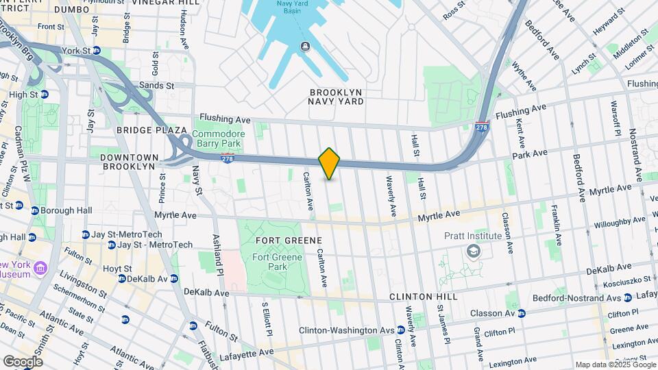 95 Adelphi St Map and Location Details