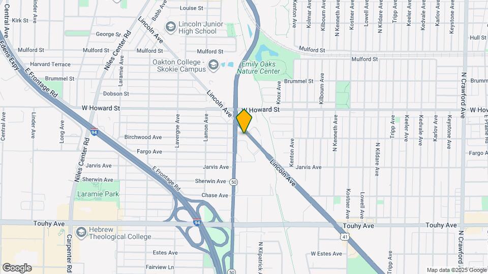 7424 Lincoln Ave Map and Location Details