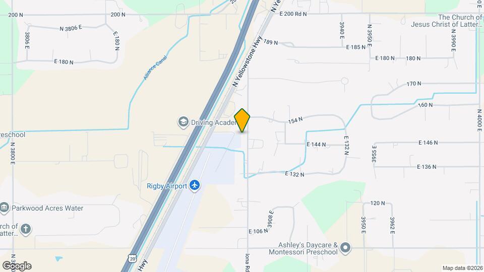 147 N 3900 E Map and Location Details