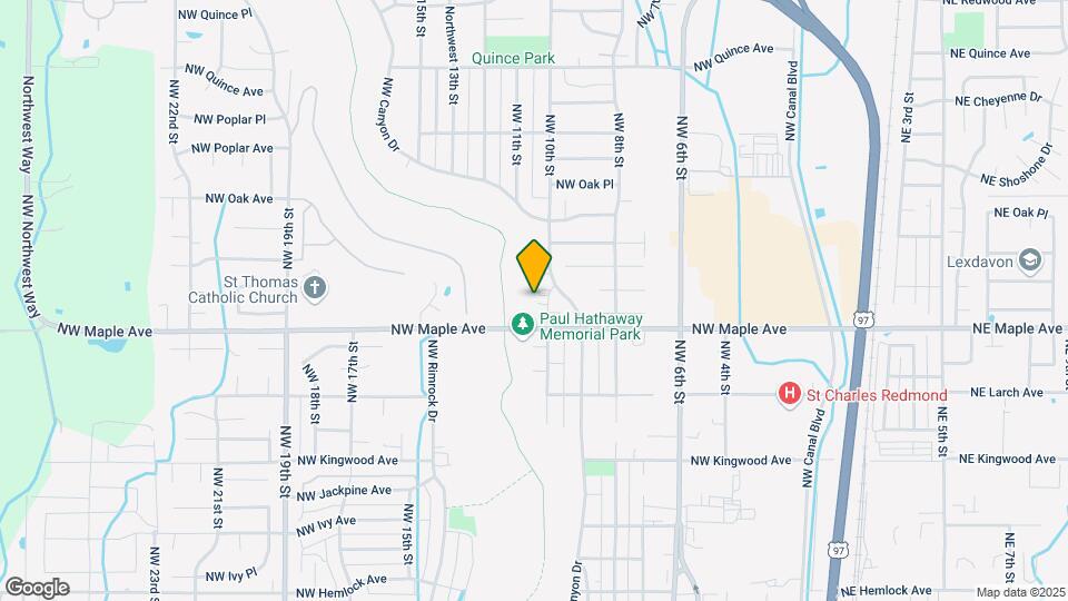 1641 NW Canyon Dr-Unit -1641 Map and Location Details
