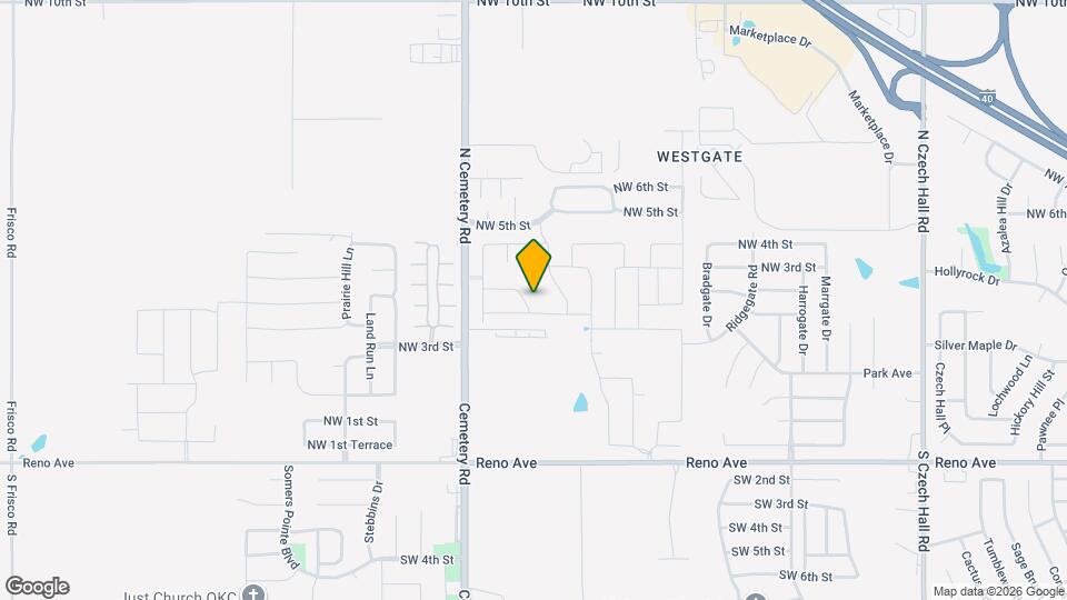 12909 NW 4th Terrace Map and Location Details