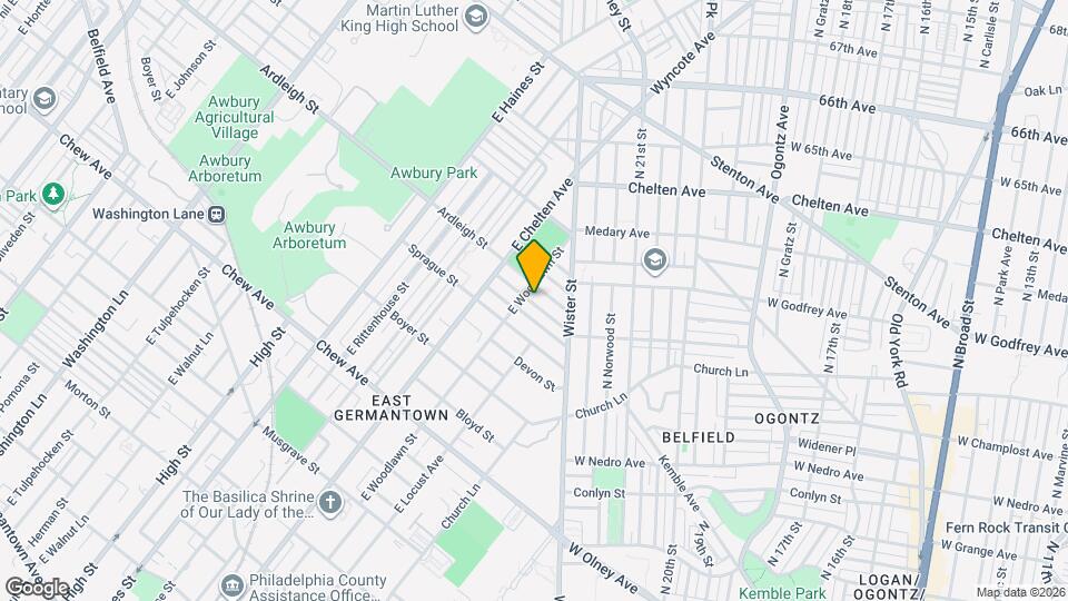 5553 Matthews St Map and Location Details