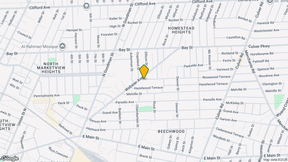 25 Rosewood Terrace Map and Location Details