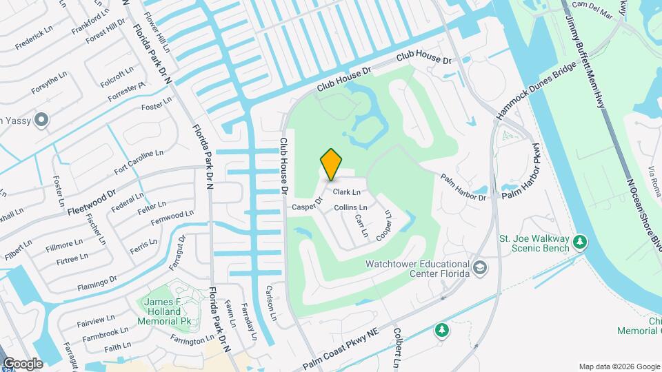 1 Clark Ln Map and Location Details