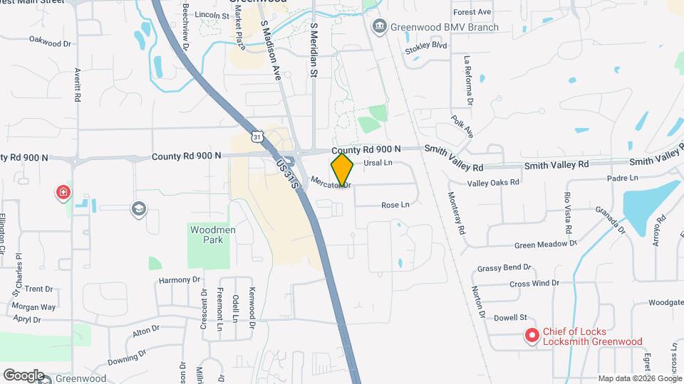 105 Mercator Dr Map and Location Details