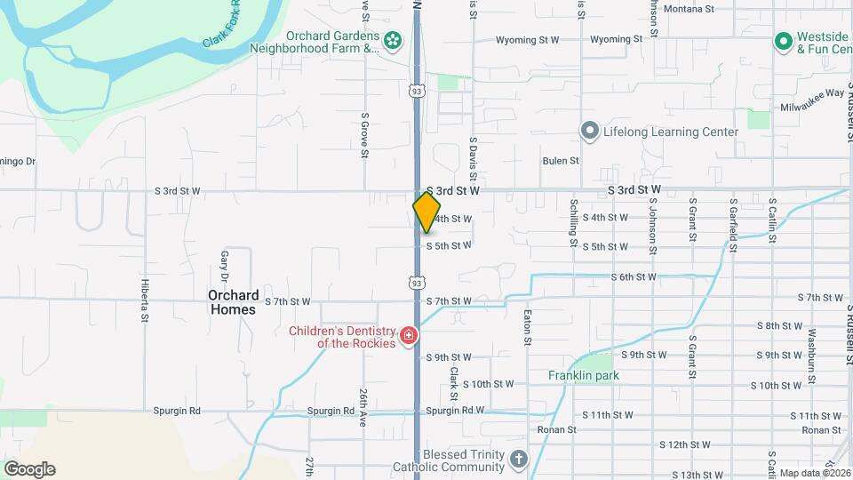 2432 S 5th St W Map and Location Details