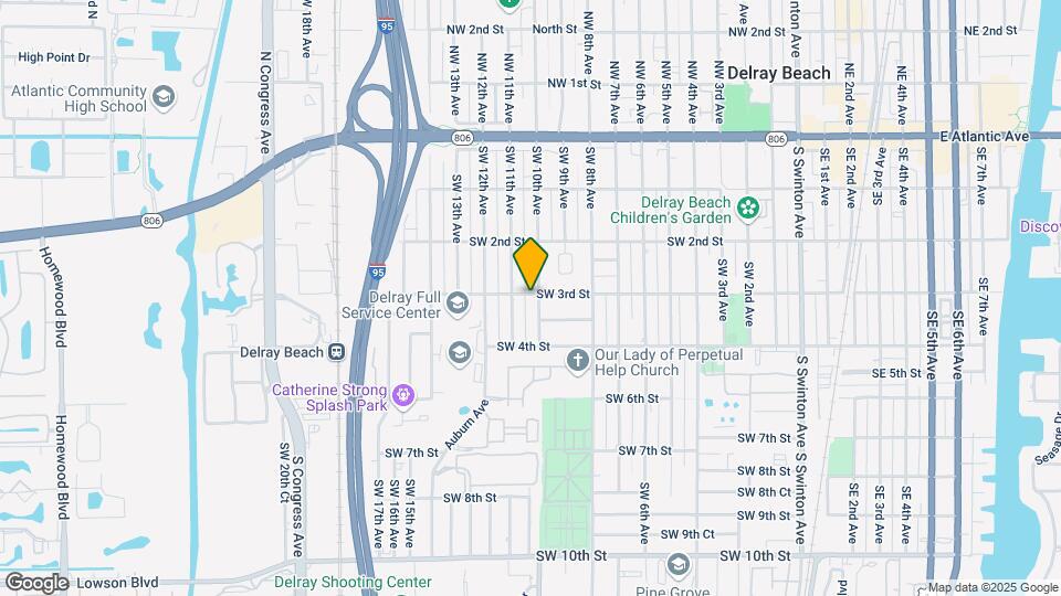 302 SW 10th Ave Map and Location Details