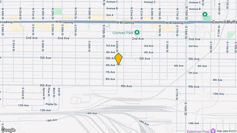 2325 6th Ave Map and Location Details