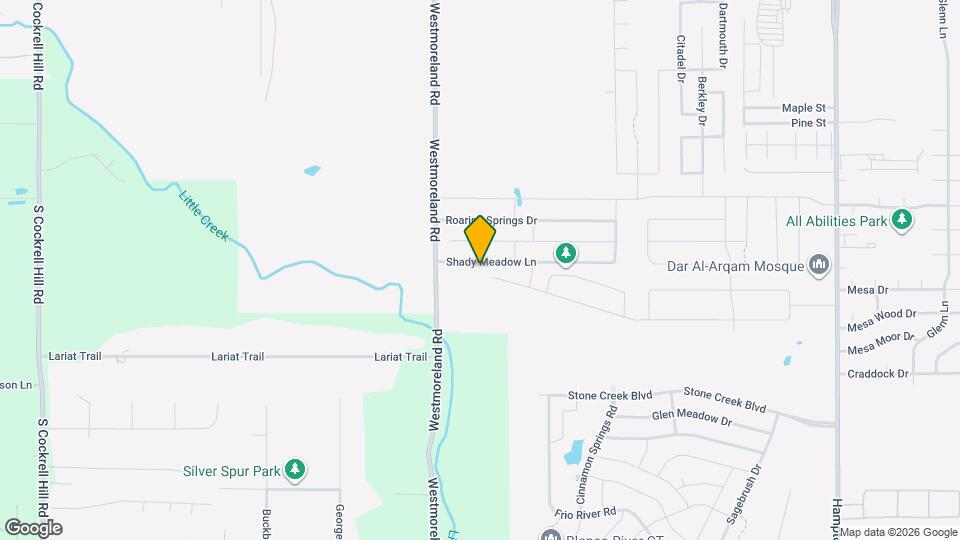 710 Shady Meadow Ln Map and Location Details