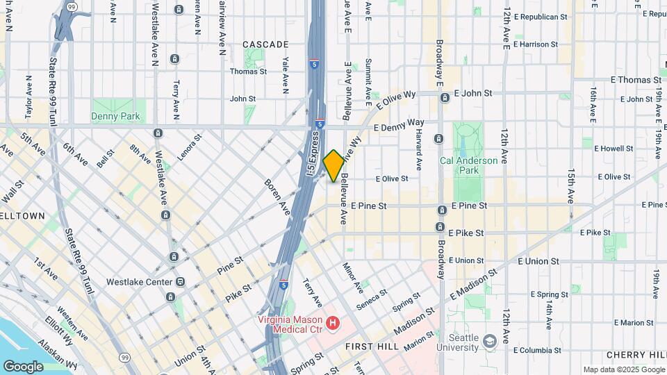 Violett On Melrose Apartments Mapa y Detalles de la Ubicación