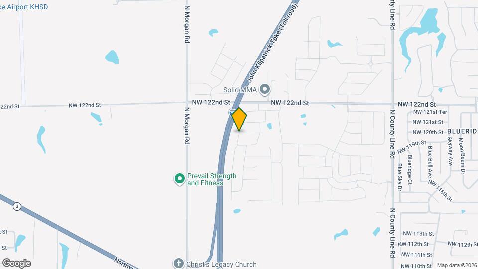 11909 Jude Way Map and Location Details