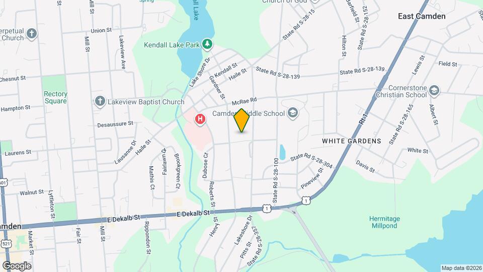 1300 Gardner St Map and Location Details