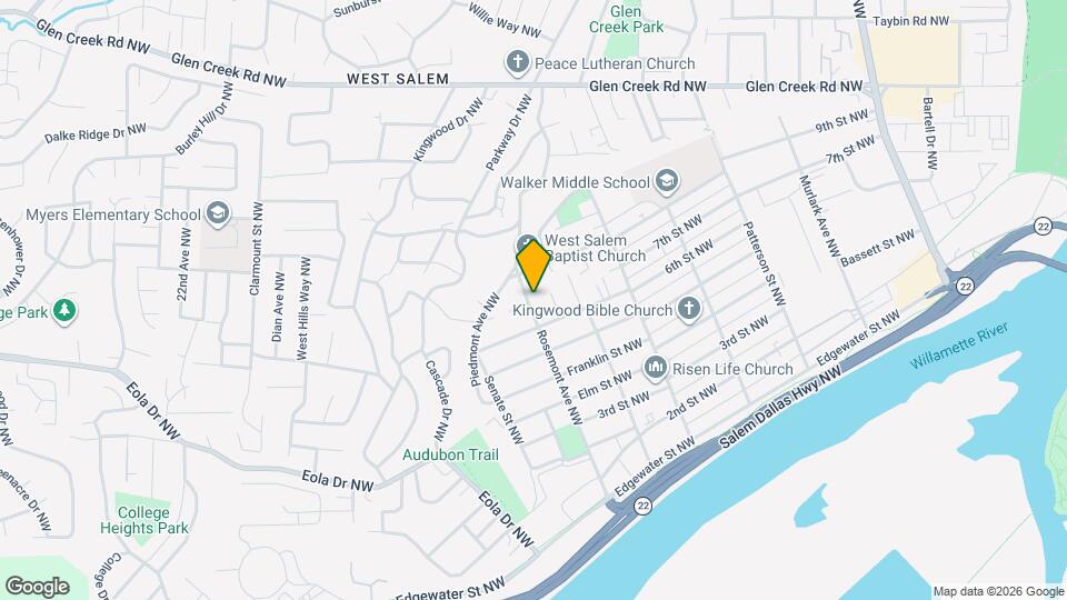 800 Rosemont Ave NW Map and Location Details