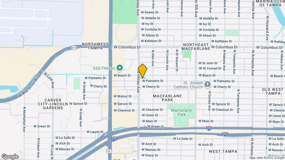 3427 W Palmetto St Map and Location Details
