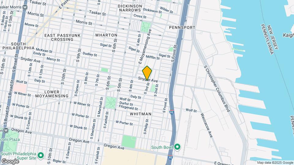 2112 S 3rd St Map and Location Details